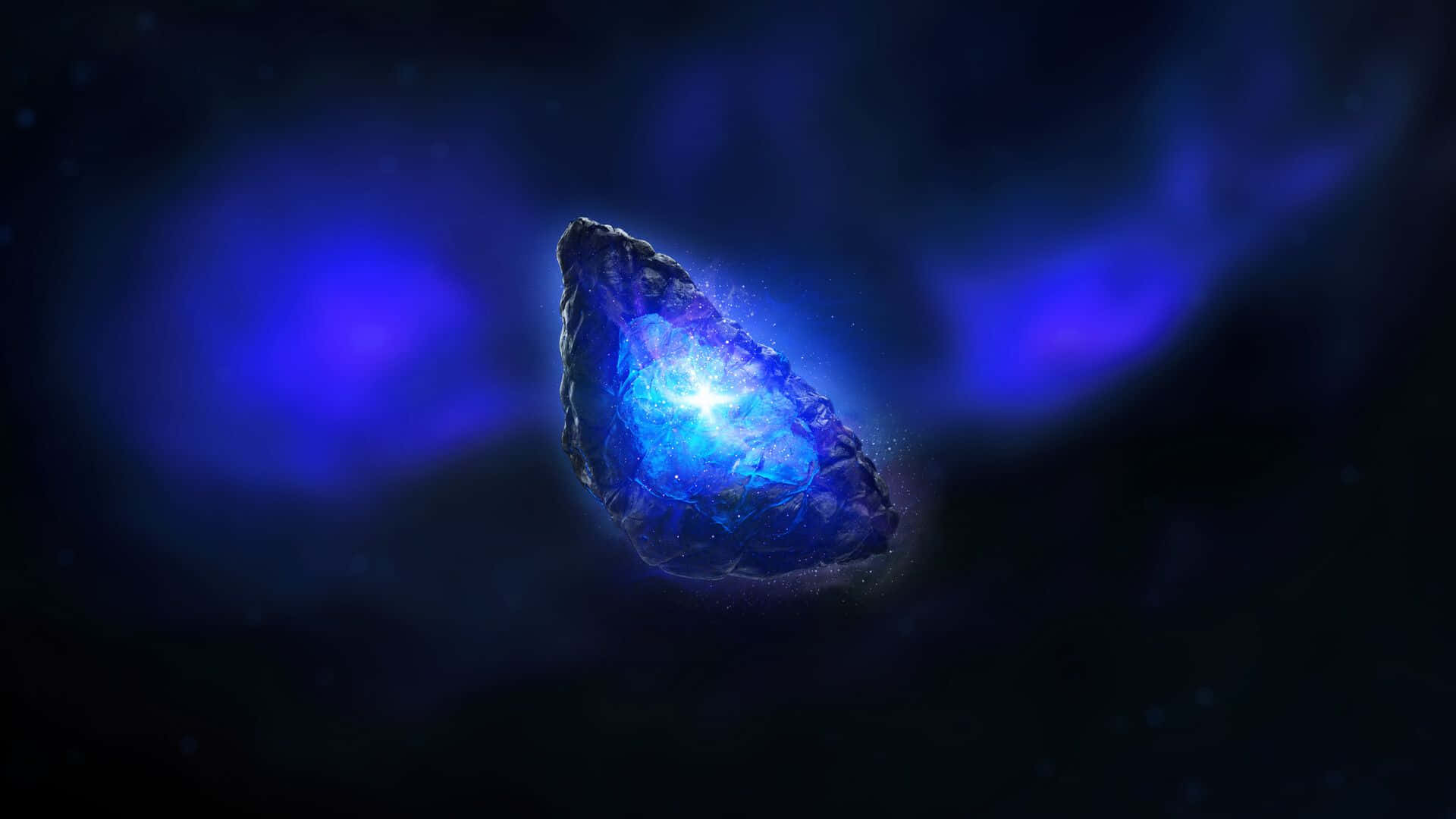 Awe-inspiring Space Stone In The Vast Universe Wallpaper