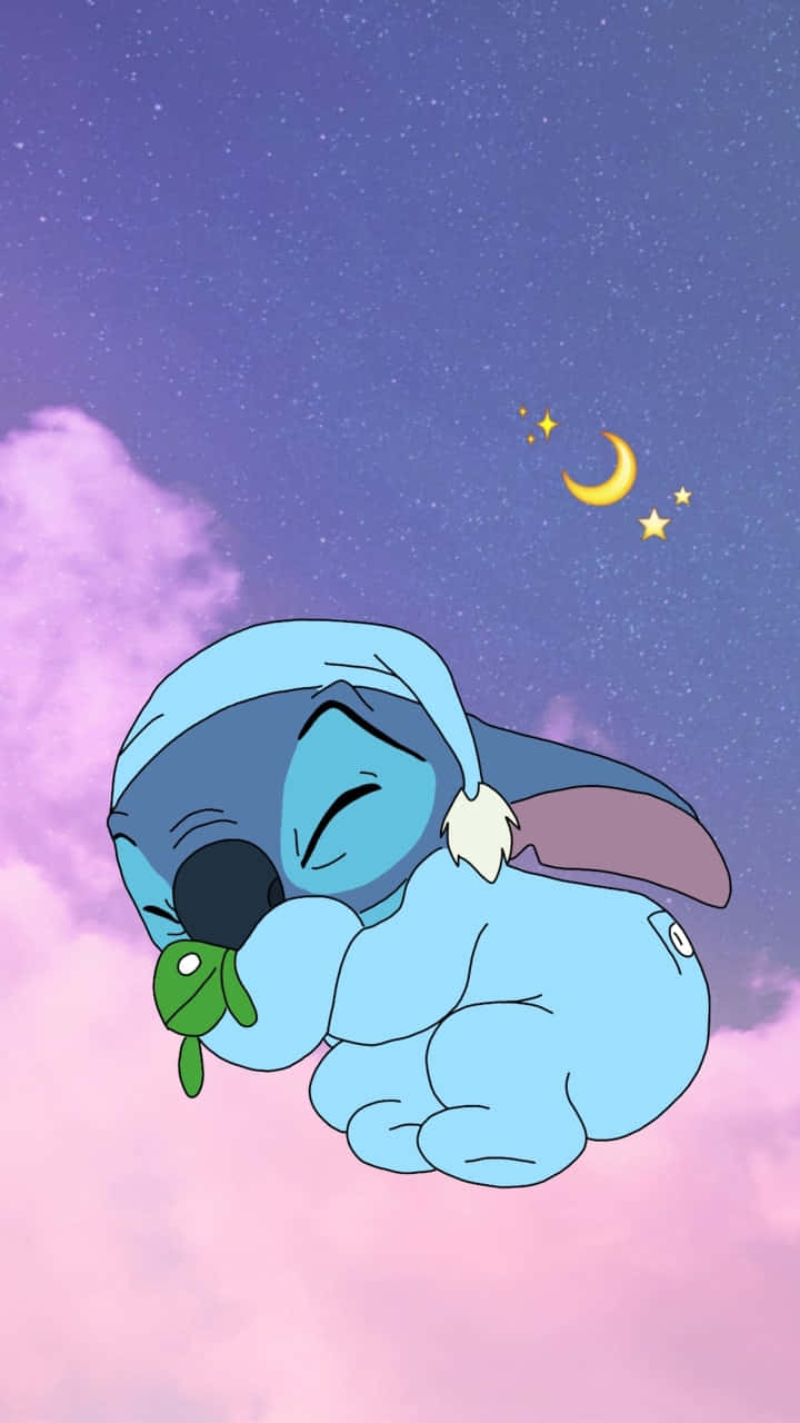 Aww-inspiring! Look At This Adorable Cute Baby Stitch! Wallpaper