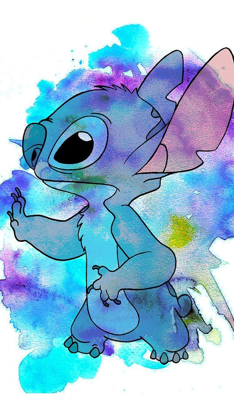 Aww, Look At This Adorable Baby Stitch! Wallpaper