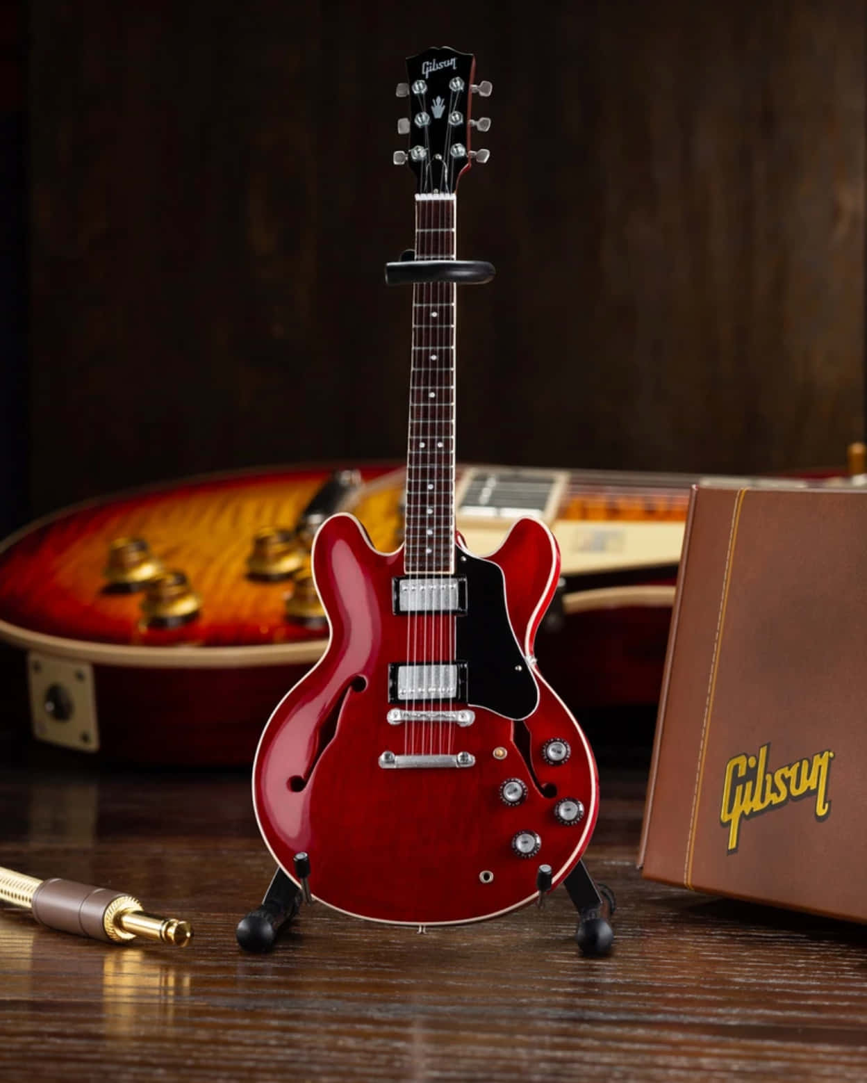 Axe Heaven Gibson 335 Wallpaper