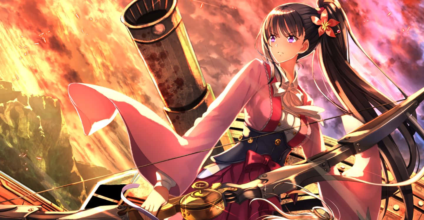 Ayame Yomogawa Anime Artwork Wallpaper