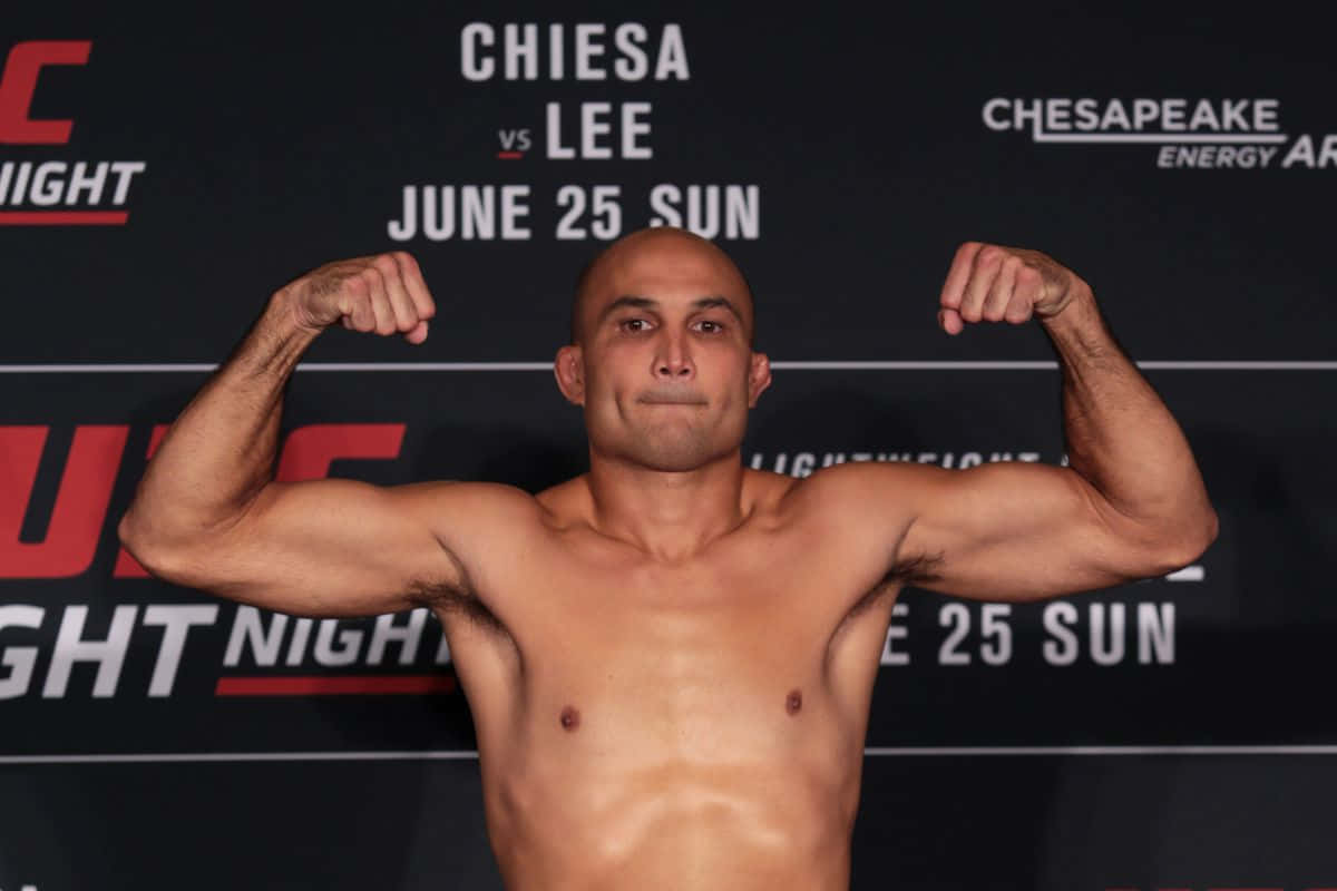 B.j. Penn At Fight Night 122 Wallpaper