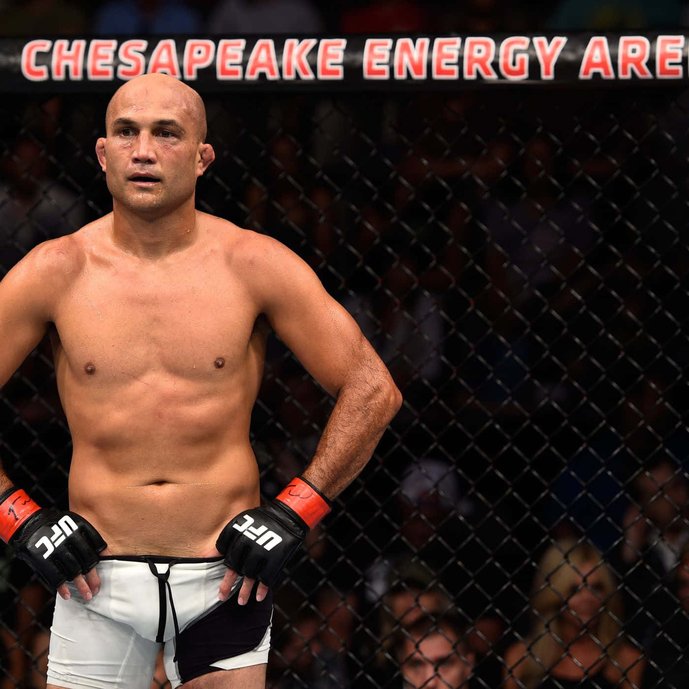 B.j. Penn Waiting For Opponent Wallpaper