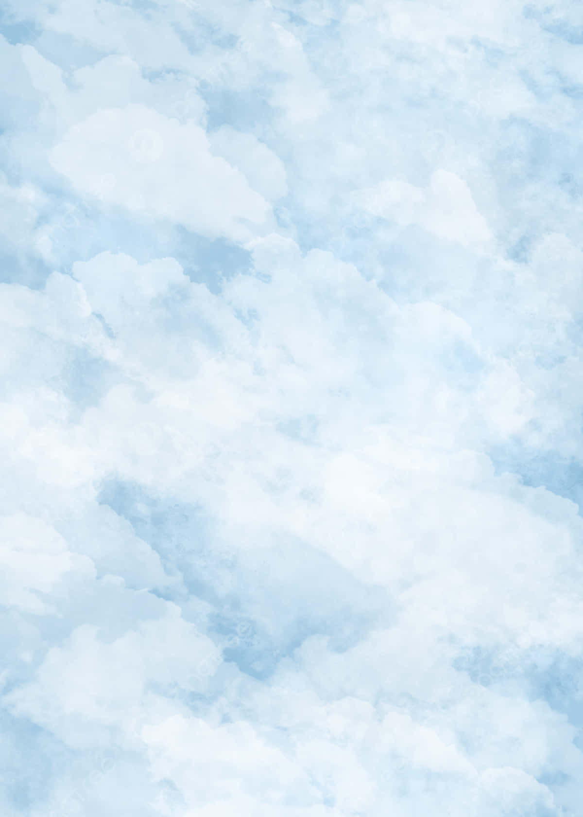 Baby Blue Light Blue Aesthetic Cloud Marble Pattern Wallpaper