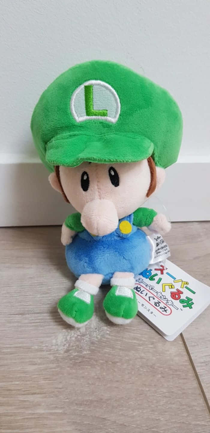 Baby Luigi Plush Toy Wallpaper