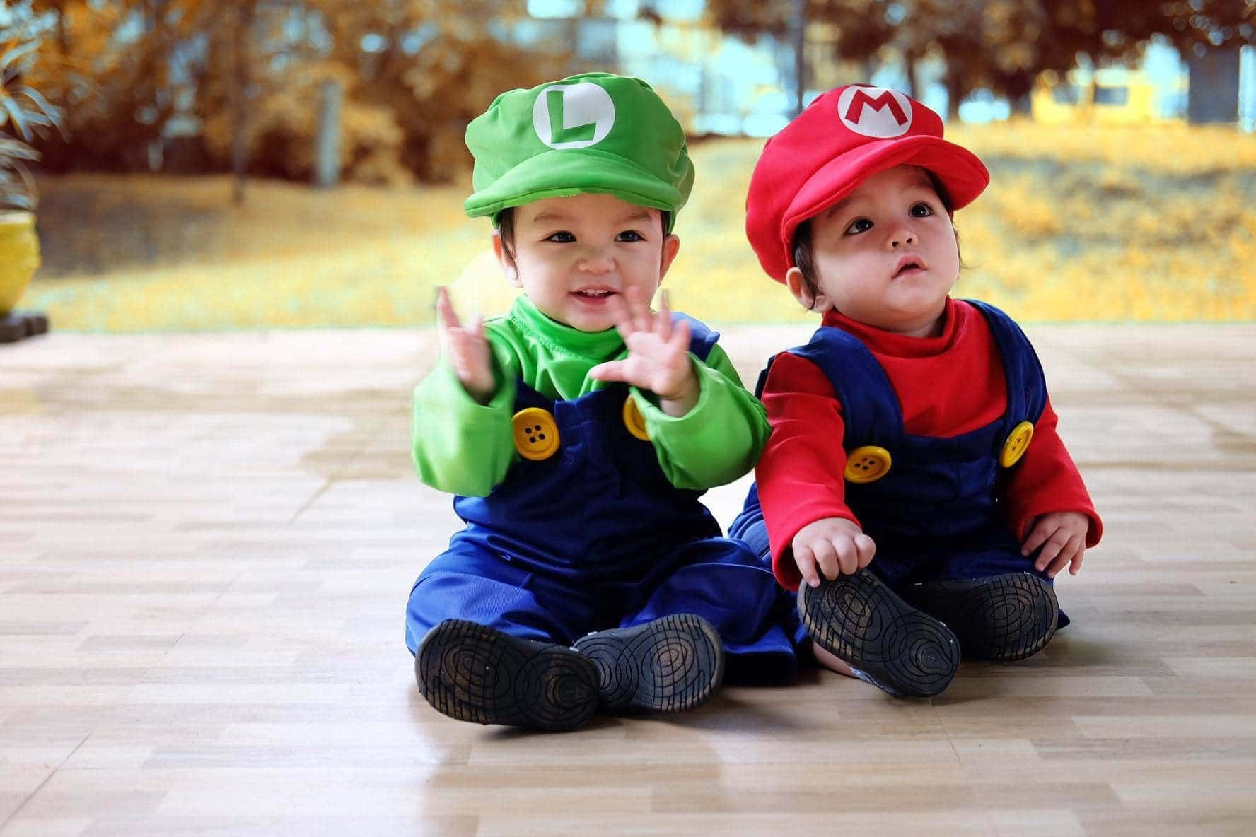 Baby Mario Luigi Costumes Wallpaper