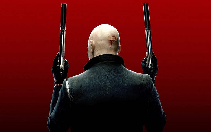 Back View Of Hitman 2018 Agent 47 Wallpaper