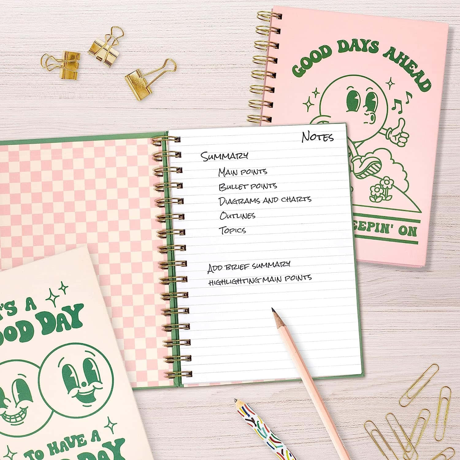 Backto School Notebooksand Stationery Wallpaper