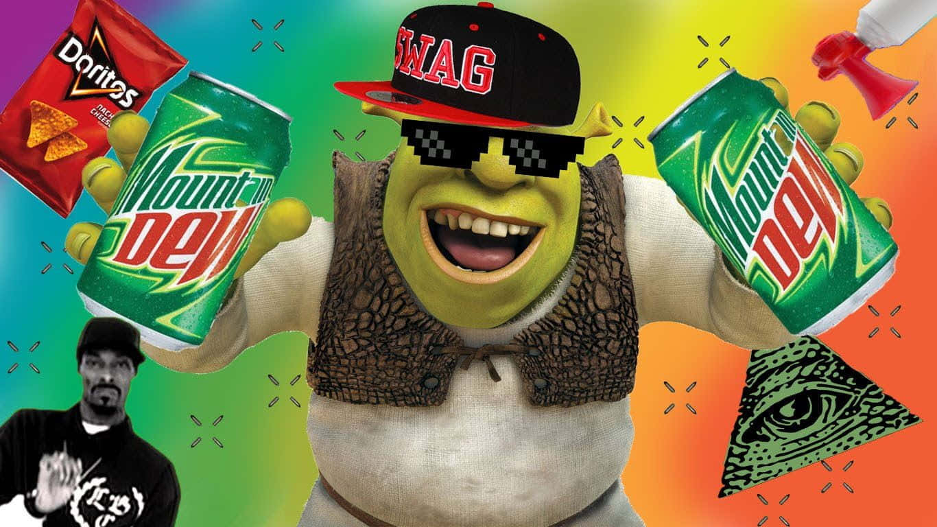 Baddie_ Shrek_ Meme.jpg Wallpaper