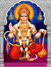 Bajrang Dal's Hanuman In Temple Hd Wallpaper