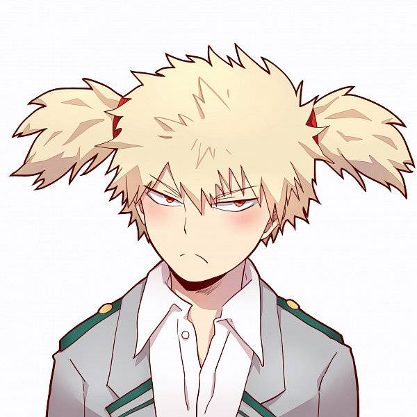 Bakugou In Pigtails Wallpaper