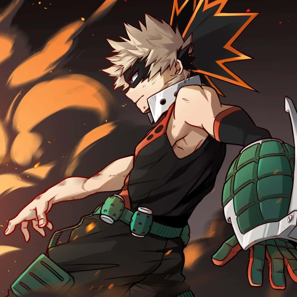 Bakugou Katsuki Explosive Power Wallpaper