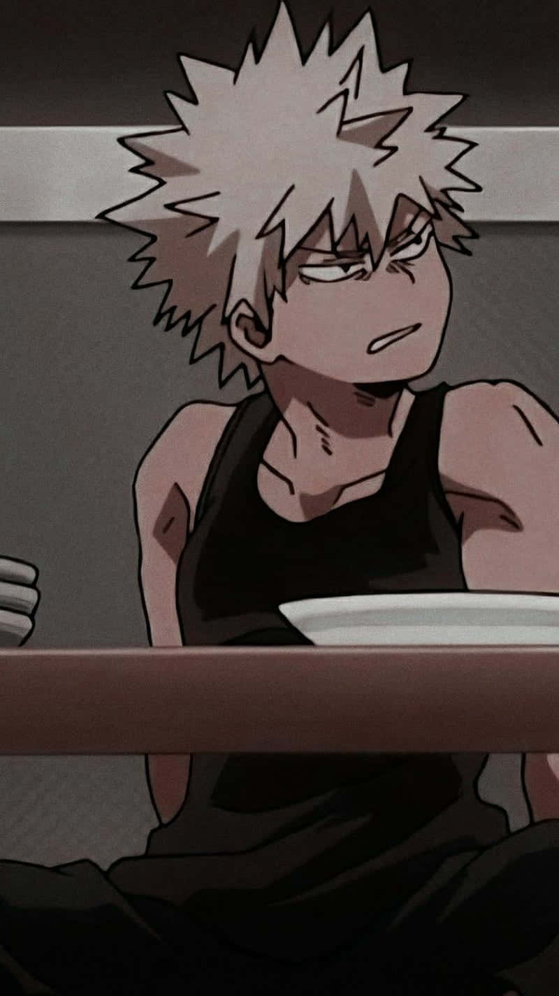 Bakugou Katsuki Relaxed Pfp Wallpaper