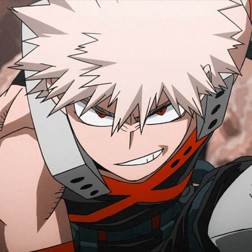 Bakugou Smirk Profile Picture Wallpaper