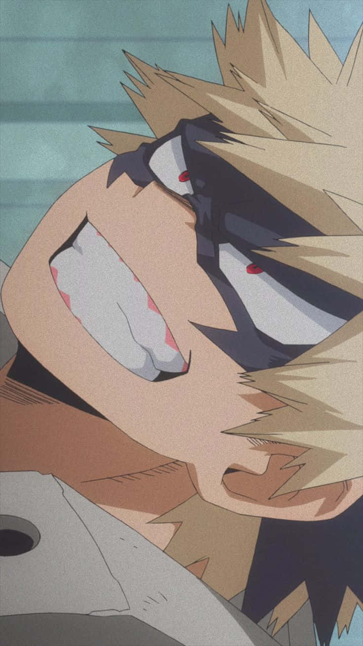 Bakugou Smirk Profile Picture Wallpaper