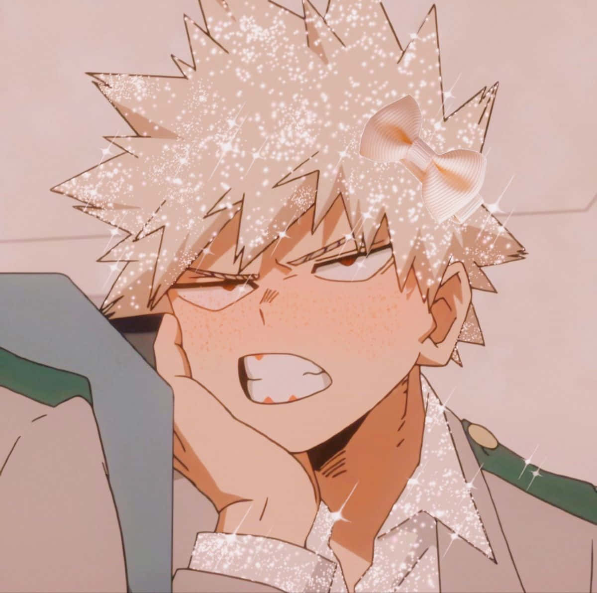 Bakugou Sparkle Profile Picture Wallpaper