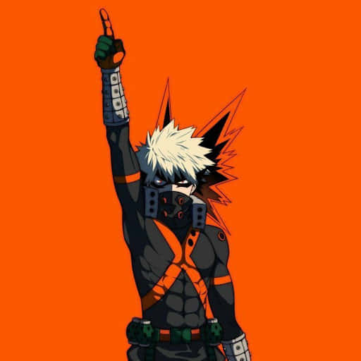 Bakugou Victory Pose Wallpaper