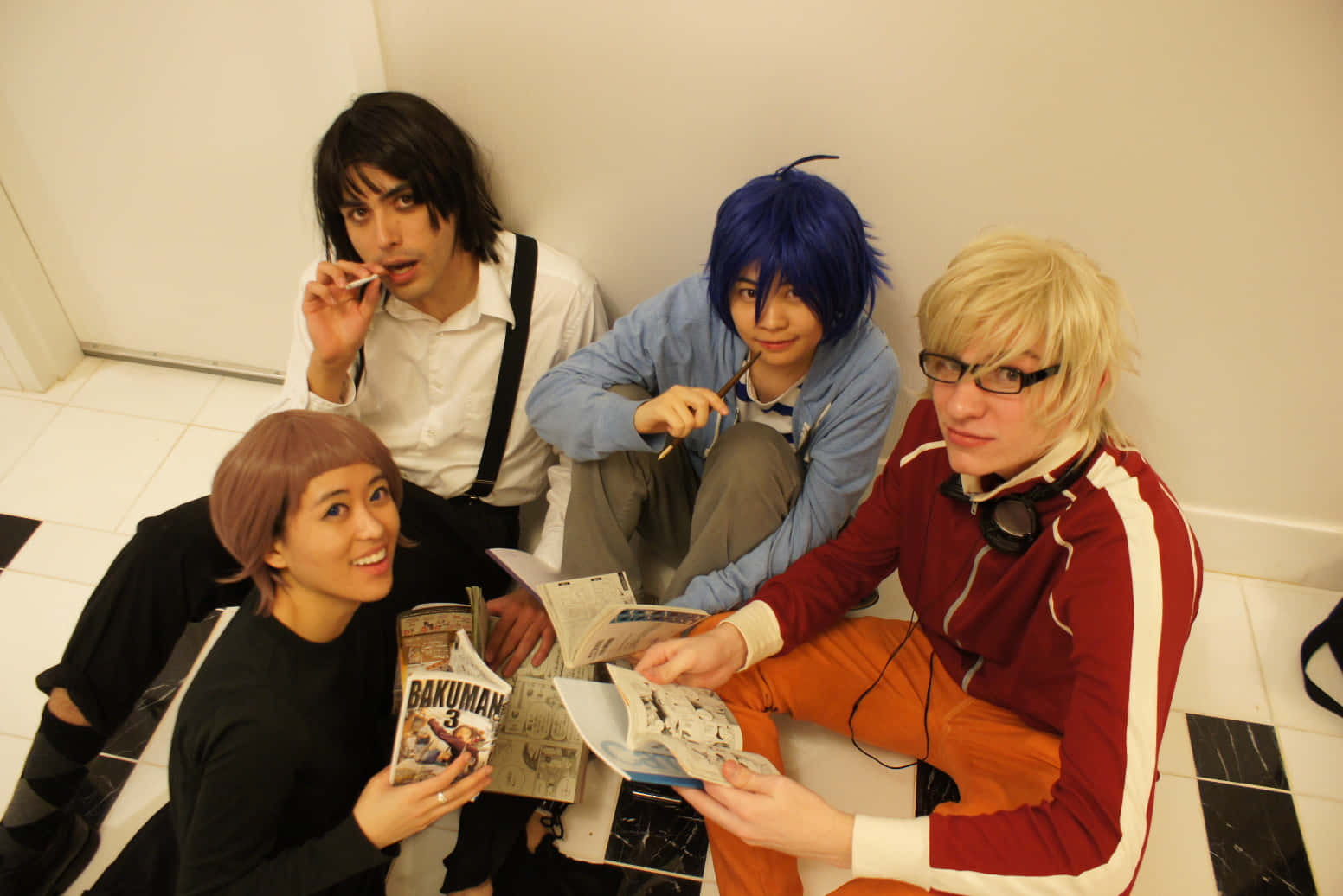 Bakuman_ Cosplay_ Group Wallpaper