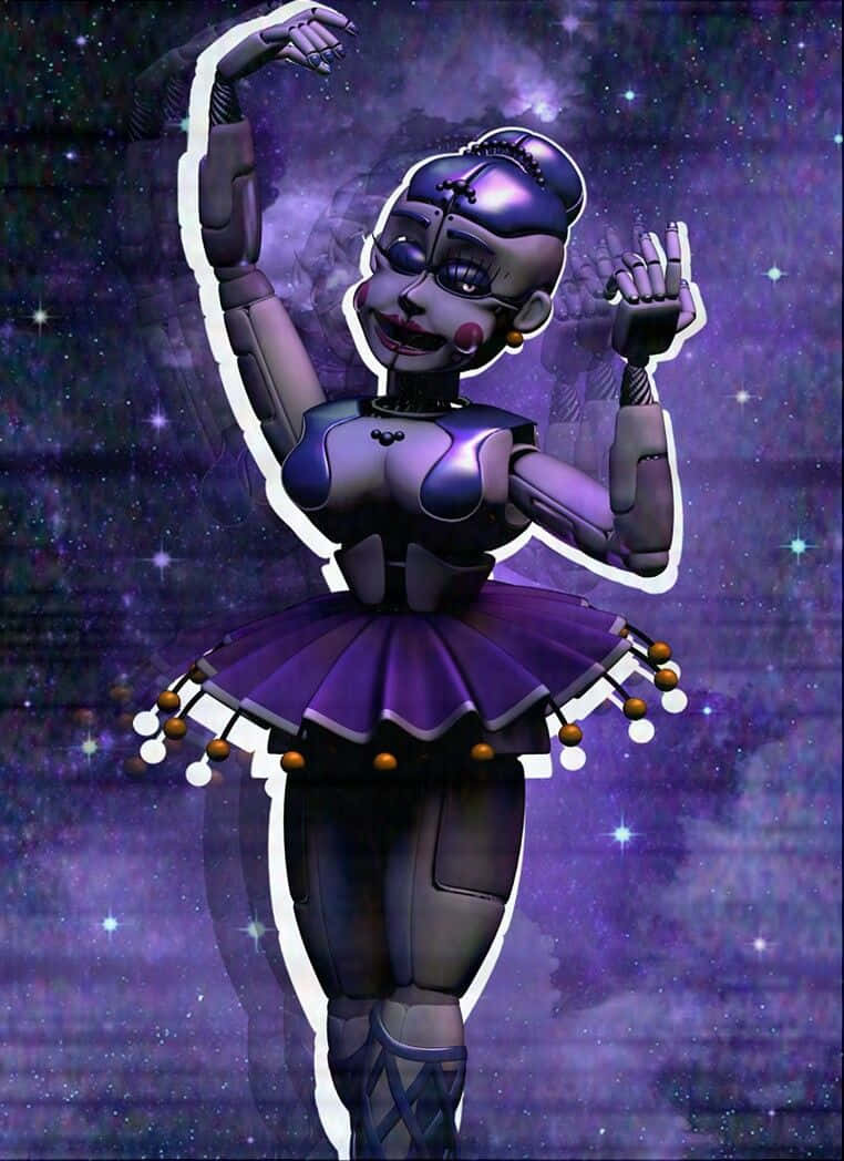 Ballora Violet Aesthetic Mobile Wallpaper