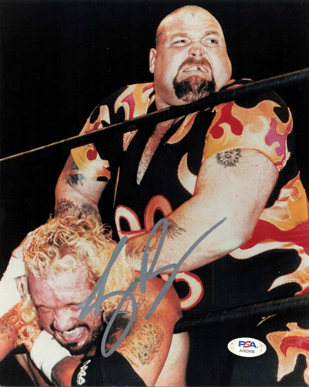 Bam Bam Bigelow Signed Autograph Wwe Wrestling Wallpaper