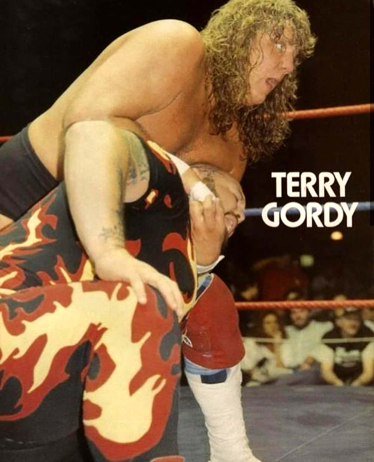 Bam Bam Bigelow Vs. Terry Gordy 80s Classic Wallpaper