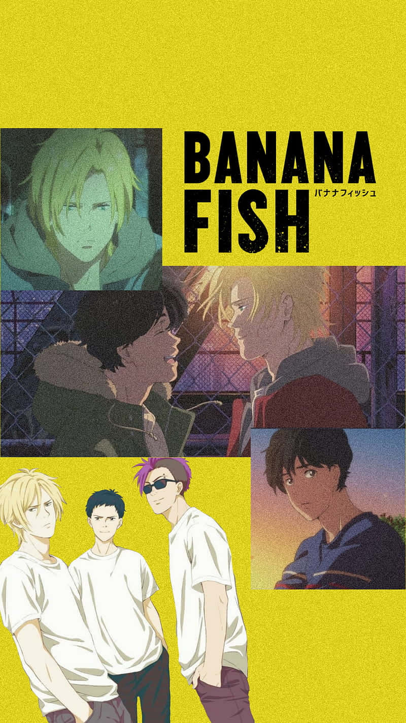 Banana Fish Anime Collage Wallpaper