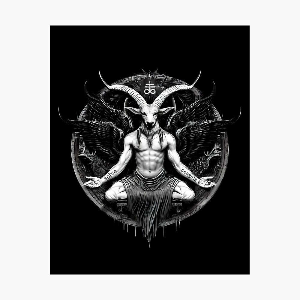 Baphomet Artistic Representation Wallpaper