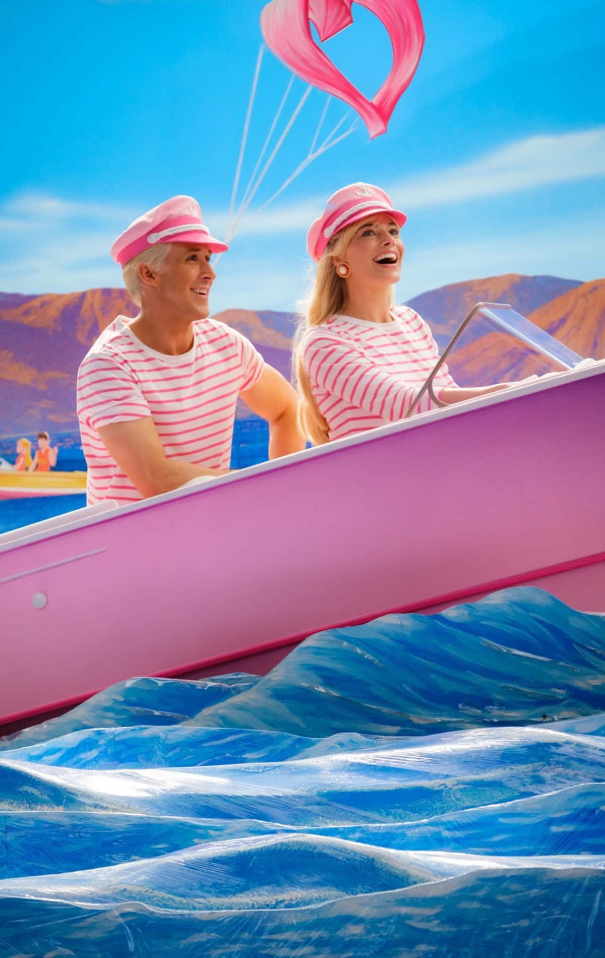 Barbieand Ken Boating Adventure Wallpaper