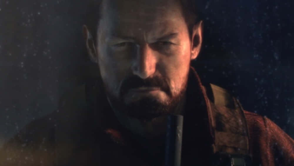 Barry Burton In Action Wallpaper