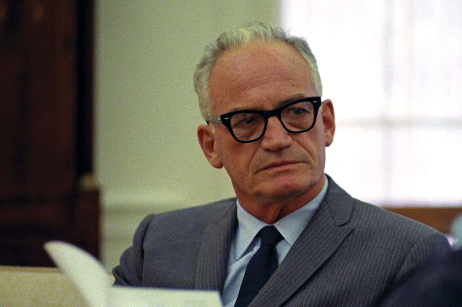 Barry Goldwater At Work Wallpaper