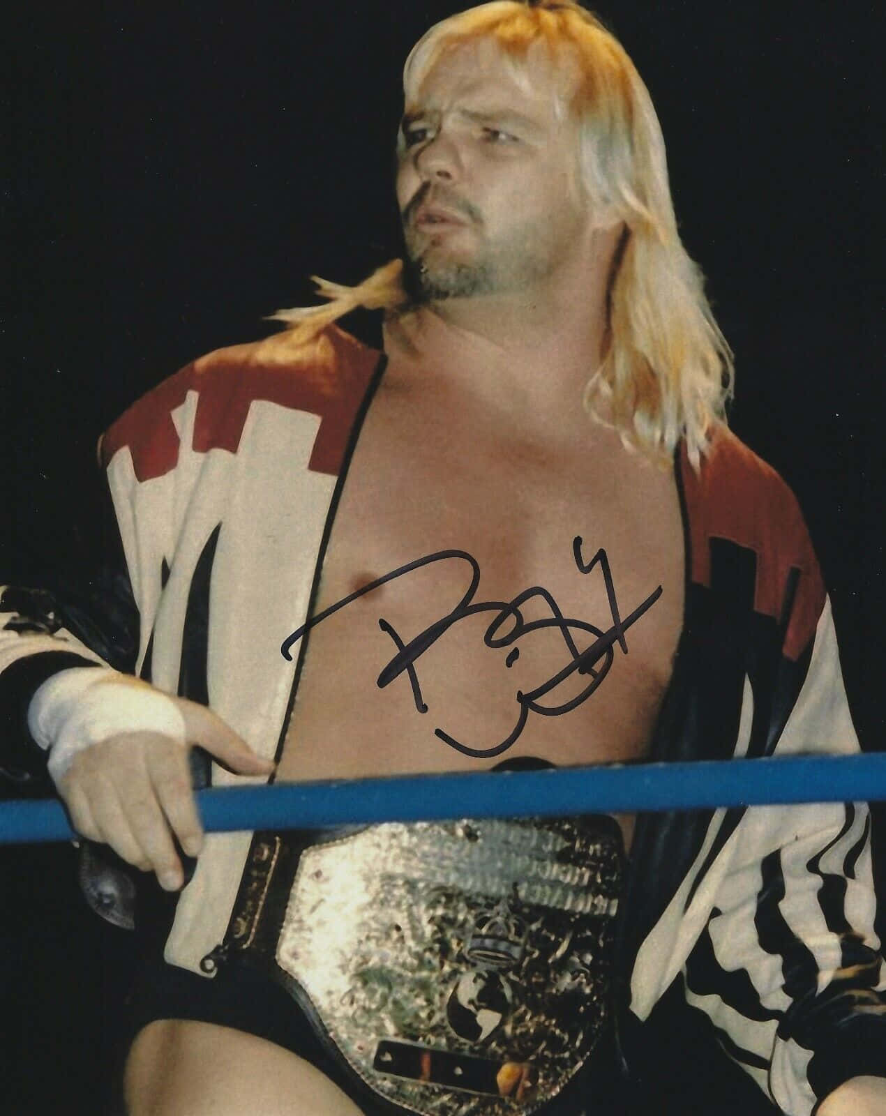 Barry Windham Wearing Belt Wallpaper