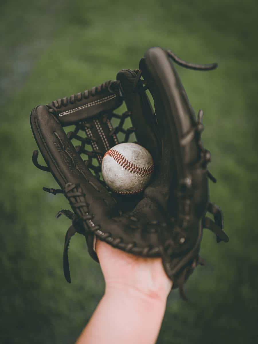 Baseball Gloveand Ball Wallpaper