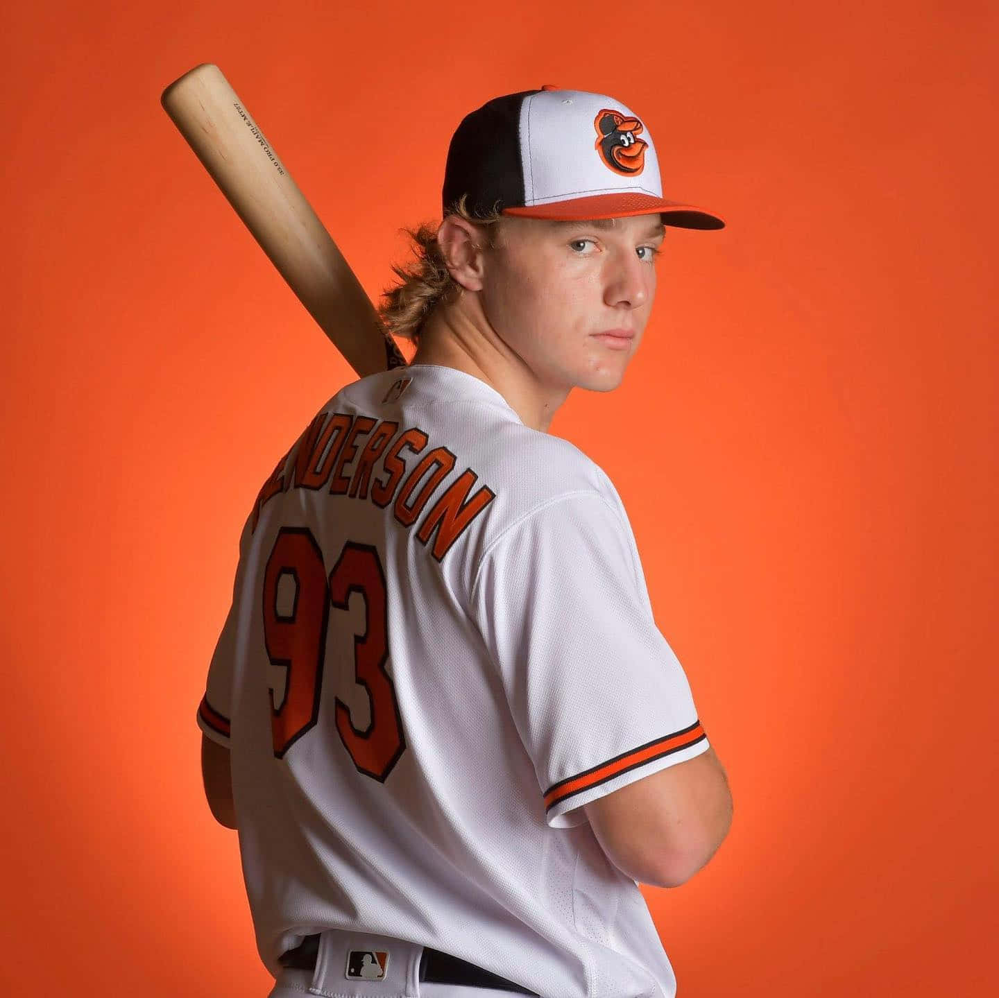 Baseball Player Gunnar Henderson Portrait Wallpaper