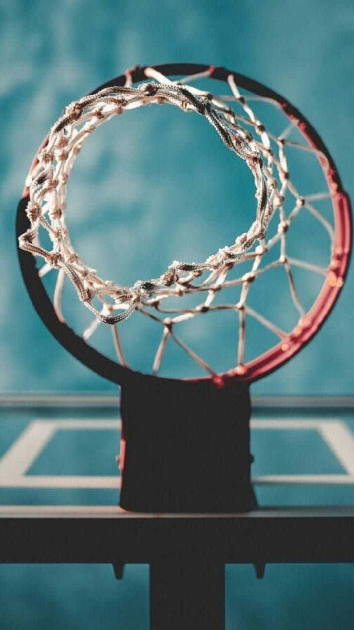 Basketball Aesthetic Ring From Below Wallpaper