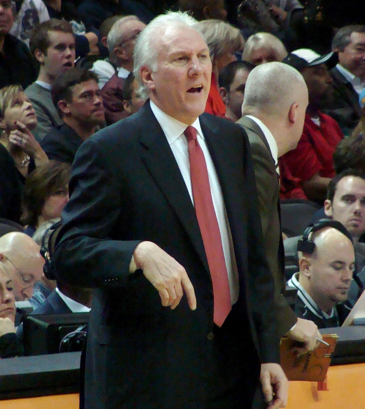 Basketball Coach Court Side Action.jpg Wallpaper