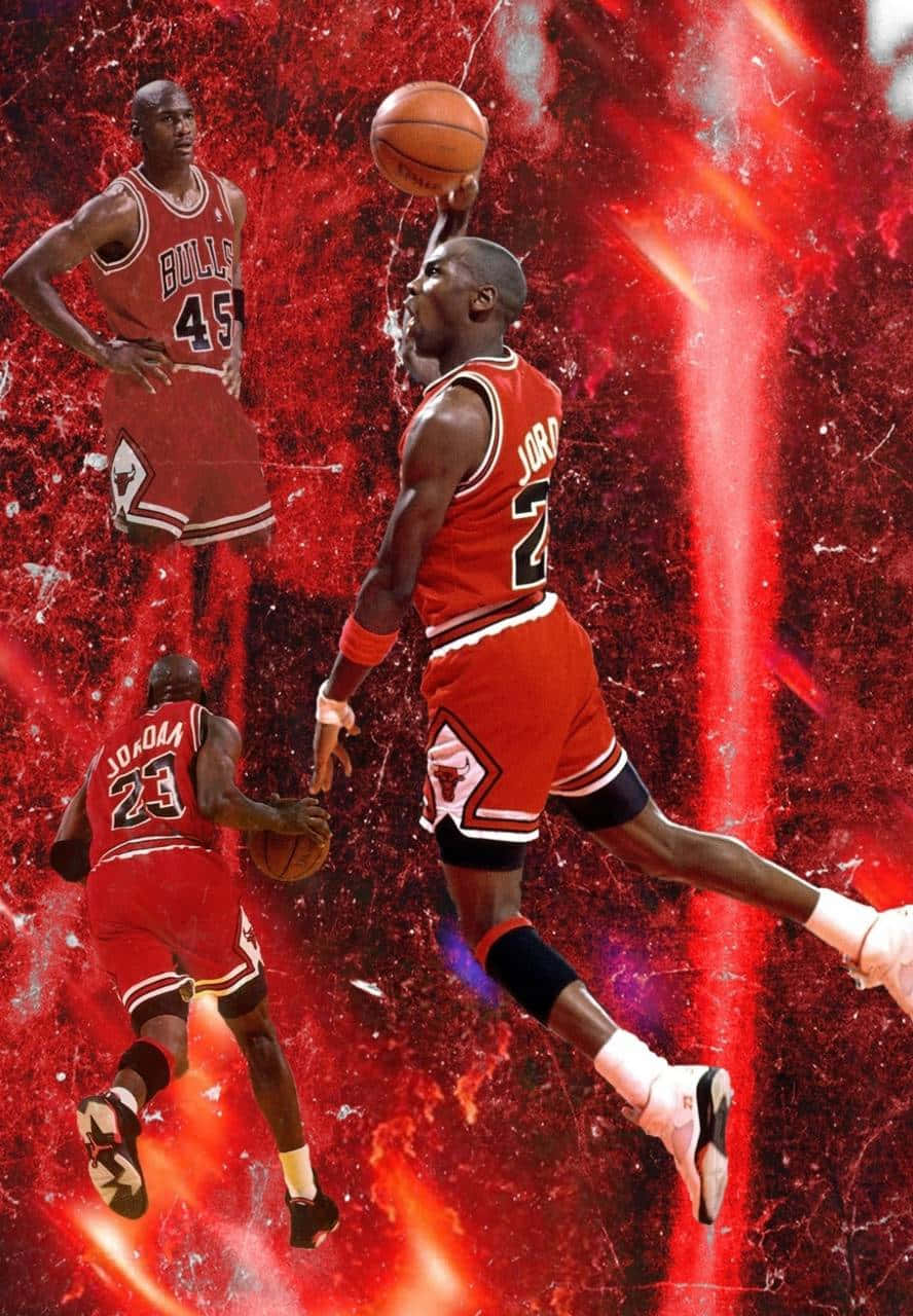 Basketball Legend Michael Jordan Wallpaper