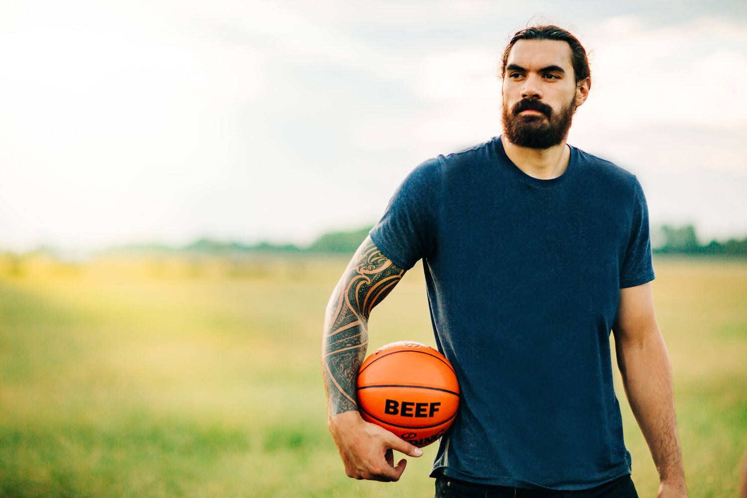 Basketball Player Steven Adams Casual Wallpaper