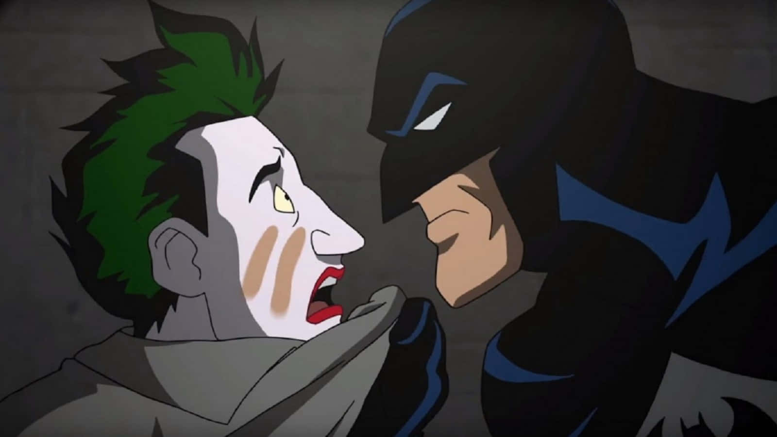 Batman And Joker Face Off In The Killing Joke Wallpaper