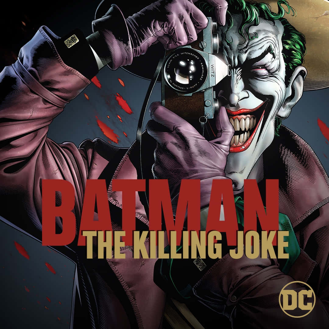 Batman And Joker Face To Face In The Killing Joke Wallpaper