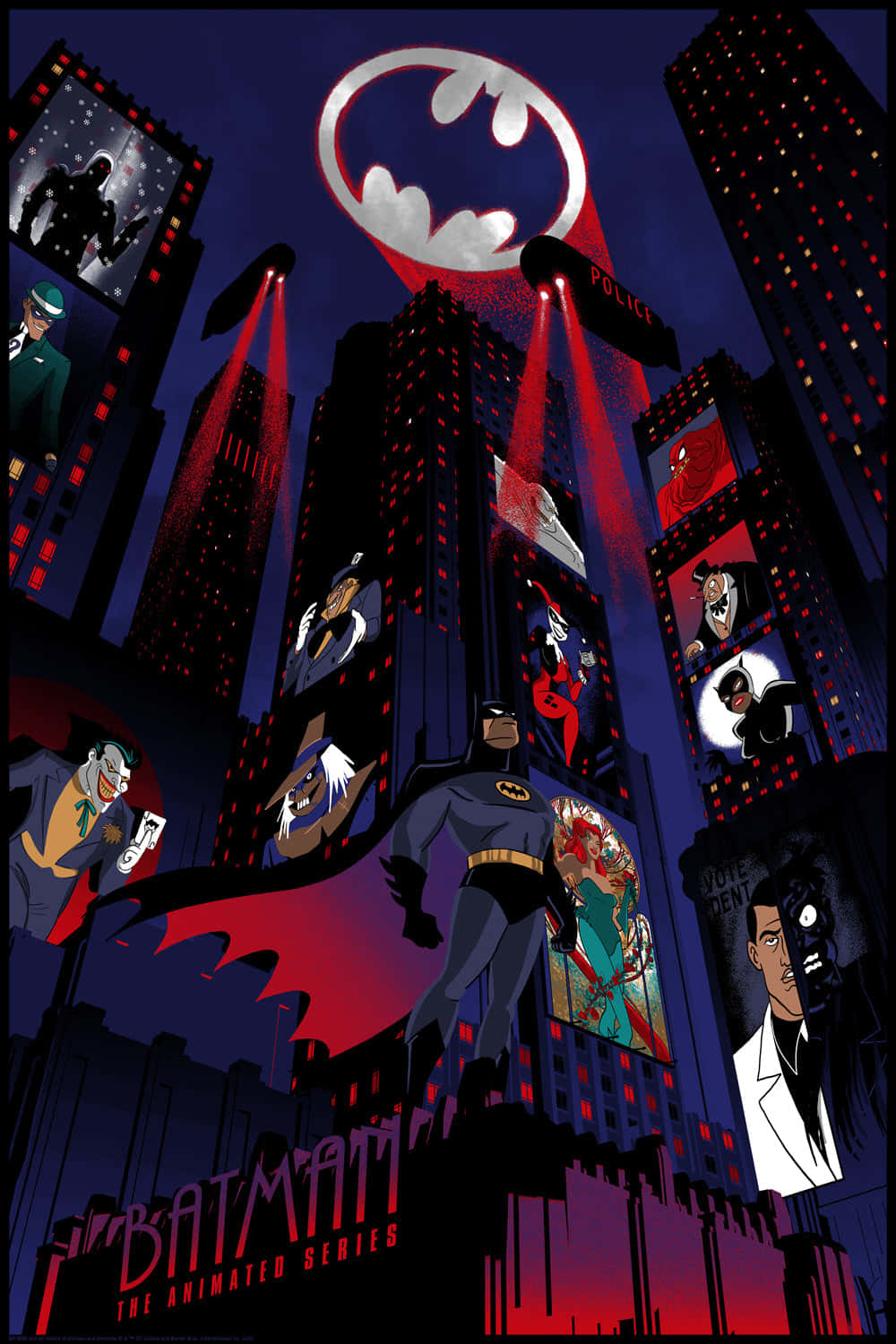 Batman Animated Adventures 1000 X 1500 Wallpaper Wallpaper