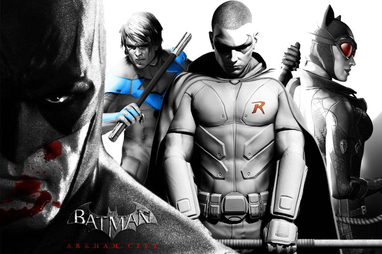 Batman Arkham City Sidekicks Wallpaper