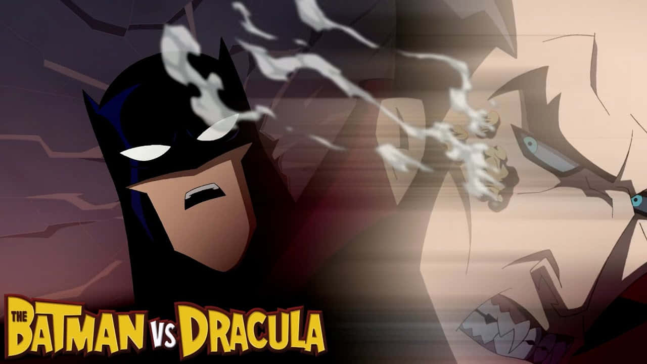 Batman Confronts Dracula In An Epic Face-off Wallpaper