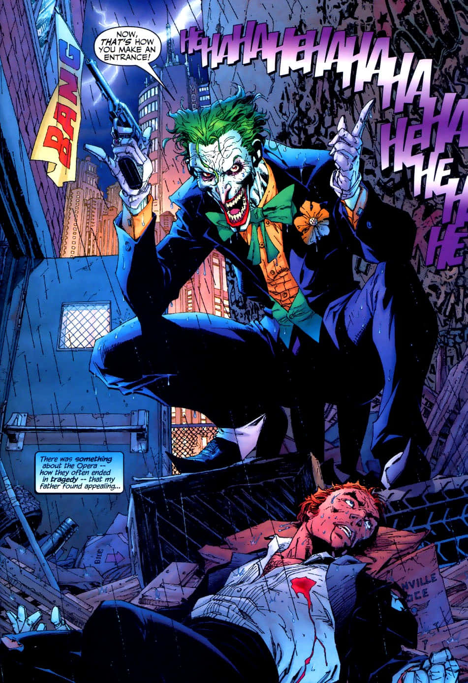 Batman Hush - The Dark Knight In Action Wallpaper