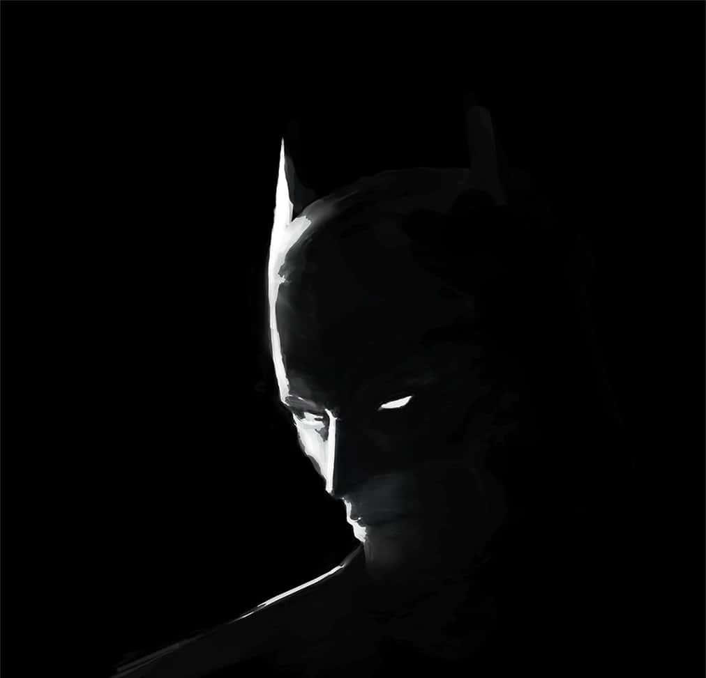 Batman In Monochrome Wallpaper