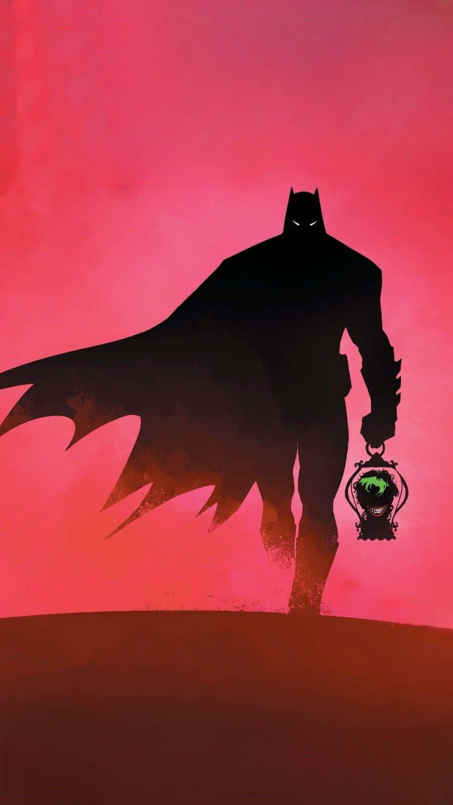 Batman Last Knight On Earth Silhouette Wallpaper