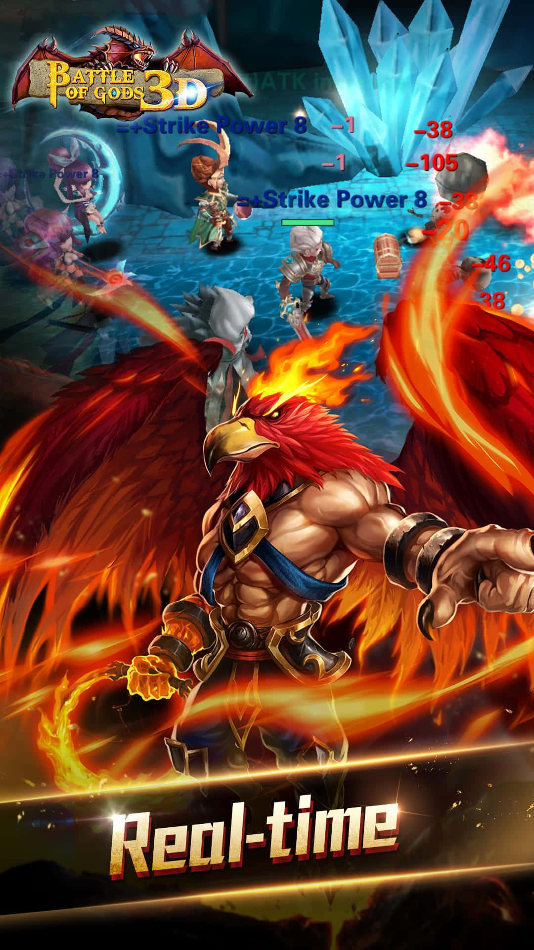 Battle Of Gods Forces Collide In Epic Fight Wallpaper