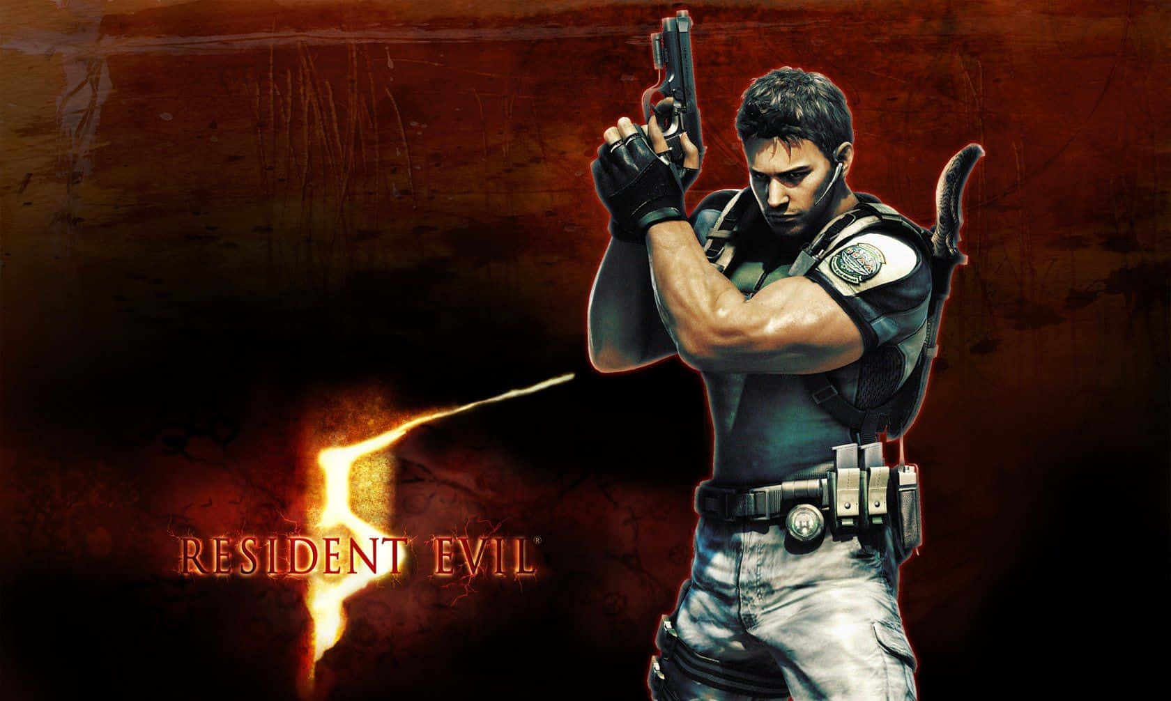 Battle-ready Heroes Against Evil Powers In Resident Evil 5 Wallpaper