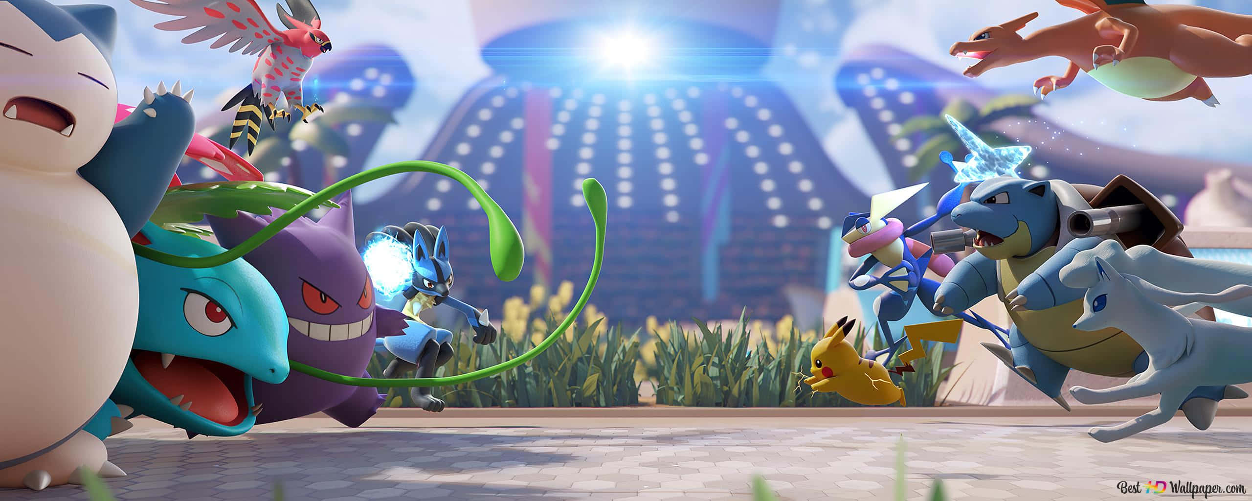 Battle Your Favourite Pokemon In Pokemon Rumble! Wallpaper