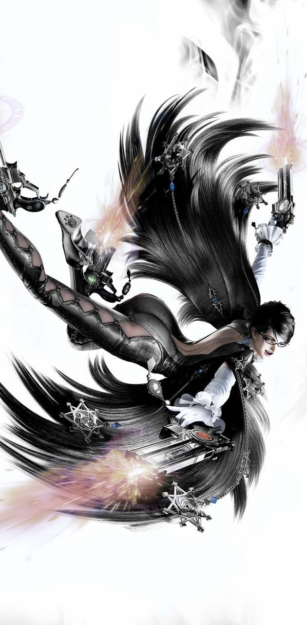 Bayonetta Black Wings Wallpaper