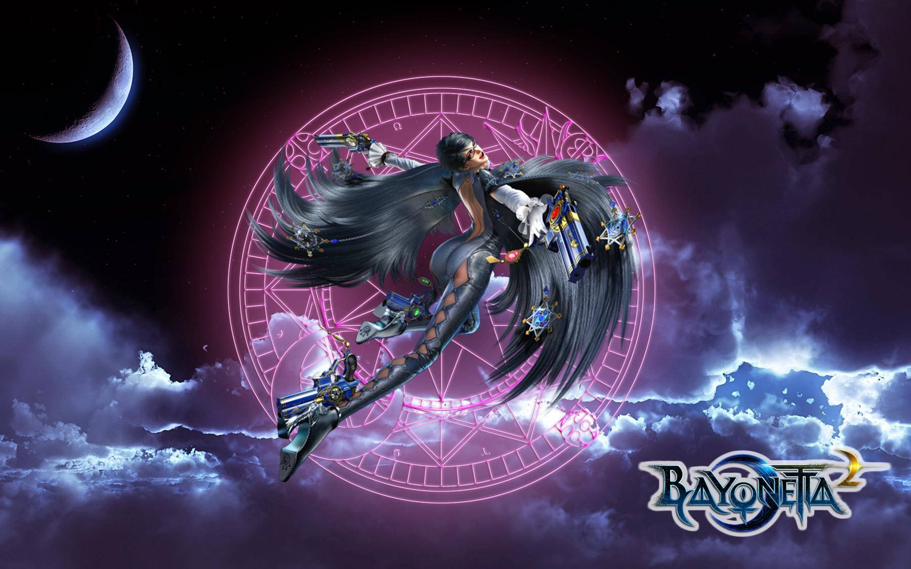 Bayonetta Night Sky Wallpaper